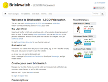 Tablet Screenshot of brickwatch.net